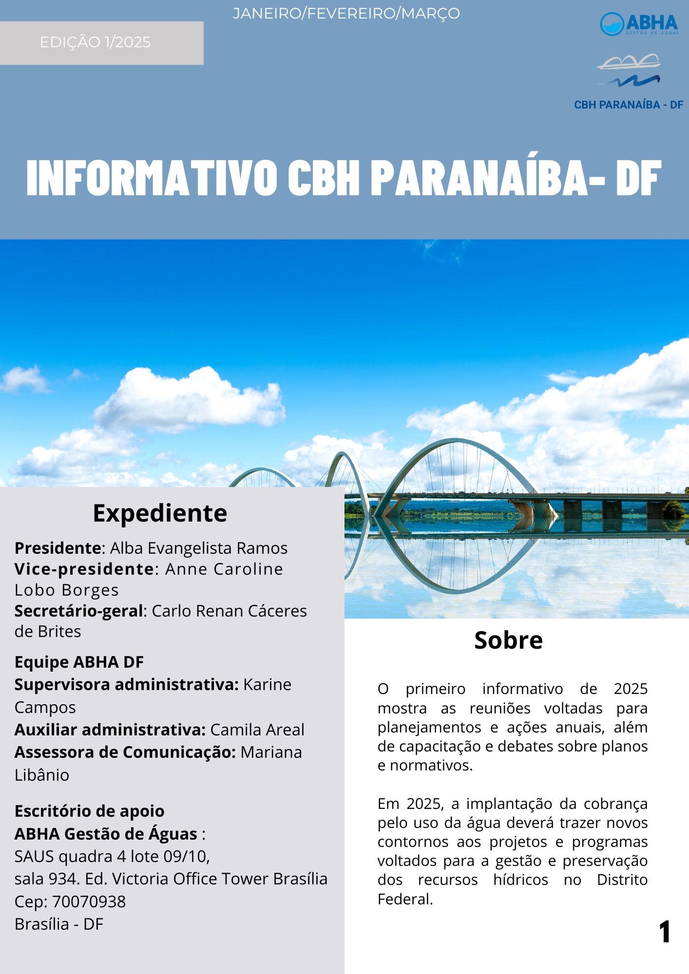 Informativo Eletrônico Trimestral – Janeiro, Fevereiro e Março de 2025